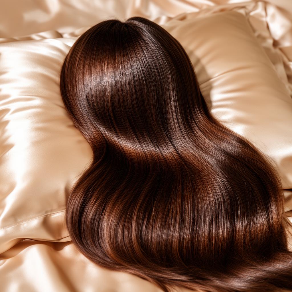 Cheveux soyeux sans frisotis
